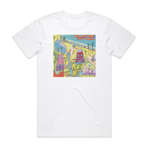 Jon Anderson In The City Of Angels Album Cover T-Shirt White Jon Anderson In The City Of Angels Album Cover T-Shirt White