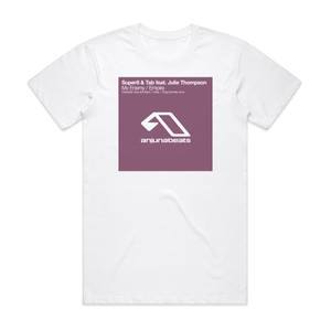 Julie Thompson My Enemy Empire Album Cover T-Shirt White Julie Thompson My Enemy Empire Album Cover T-Shirt White