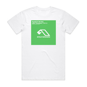 Julie Thompson Patience Album Cover T-Shirt White Julie Thompson Patience Album Cover T-Shirt White