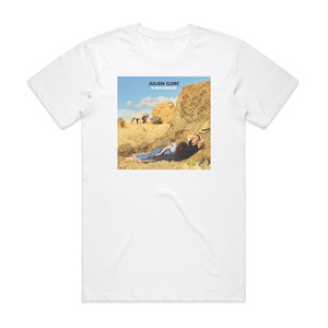 Julien Clerc Nos Amours 1 Album Cover T-Shirt White Julien Clerc Nos Amours 1 Album Cover T-Shirt White