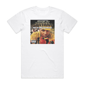 Juelz Santana What The Games Been Missing Album Cover T-Shirt White Juelz Santana What The Games Been Missing Album Cover T-Shirt White