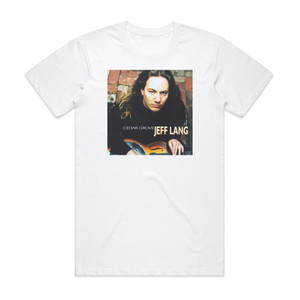 Jeff Lang Cedar Grove Album Cover T-Shirt White Jeff Lang Cedar Grove Album Cover T-Shirt White