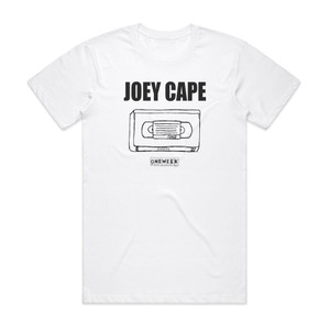 Joey Cape One Week Album Cover T-Shirt White Joey Cape One Week Album Cover T-Shirt White