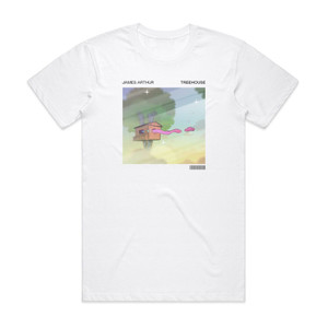 James Arthur Treehouse 1 Album Cover T-Shirt White James Arthur Treehouse 1 Album Cover T-Shirt White