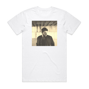 James Arthur Can I Be Him Sjur Remix Album Cover T-Shirt White James Arthur Can I Be Him Sjur Remix Album Cover T-Shirt White