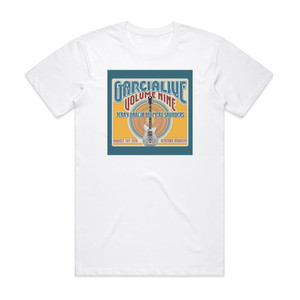 Jerry Garcia Band Garcialive Volume Nine August 11Th 1974 Keystone Berkeley Album Cover T-Shirt White