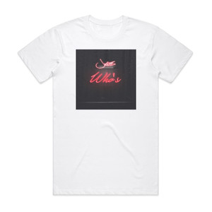 Jacquees Whos Album Cover T-Shirt White