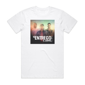 Jaydan Te Entrego El Control Remix Album Cover T-Shirt White Jaydan Te Entrego El Control Remix Album Cover T-Shirt White