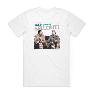 Jaa9 and OnklP Sellout Album Cover T-Shirt White Jaa9 and OnklP Sellout Album Cover T-Shirt White