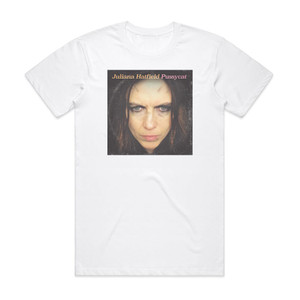 Juliana Hatfield Pussycat Album Cover T-Shirt White Juliana Hatfield Pussycat Album Cover T-Shirt White