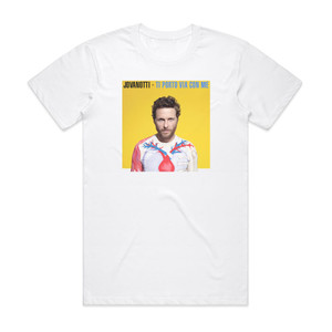 Jovanotti Ti Porto Via Con Me Album Cover T-Shirt White Jovanotti Ti Porto Via Con Me Album Cover T-Shirt White