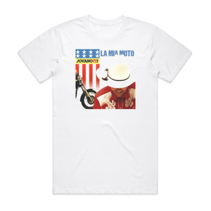 Jovanotti La Mia Moto Album Cover T-Shirt White