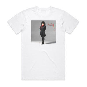 Jennifer Rush Heart Over Mind Album Cover T-Shirt White Jennifer Rush Heart Over Mind Album Cover T-Shirt White