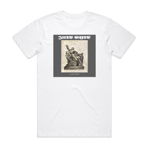 Jute Gyte Laocon Album Cover T-Shirt White Jute Gyte Laocon Album Cover T-Shirt White