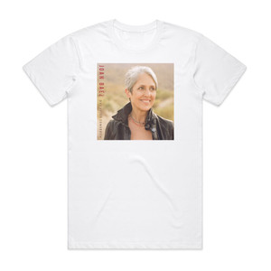 Joan Baez Day After Tomorrow Album Cover T-Shirt White Joan Baez Day After Tomorrow Album Cover T-Shirt White