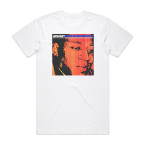 James Carr You Got My Mind Messed Up 1 Album Cover T-Shirt White James Carr You Got My Mind Messed Up 1 Album Cover T-Shirt White
