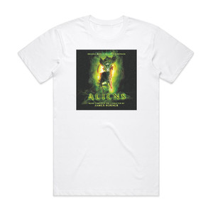 James Horner Aliens 2 Album Cover T-Shirt White