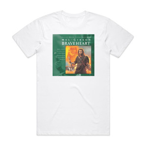 James Horner Braveheart 2 Album Cover T-Shirt White