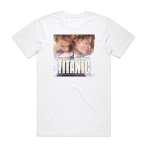 James Horner Titanic The Essential James Horner Film Music Collection Album Cover T-Shirt White James Horner Titanic The Essential James Horner Film Music Collection Album Cover T-Shirt White