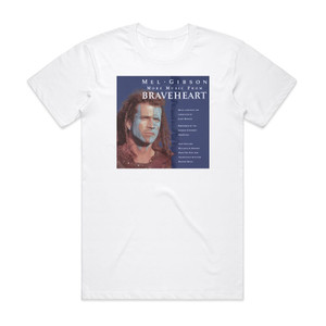 James Horner Braveheart Album Cover T-Shirt White