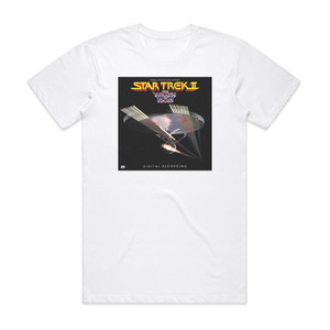 James Horner Star Trek Ii The Wrath Of Khan 3 Album Cover T-Shirt White