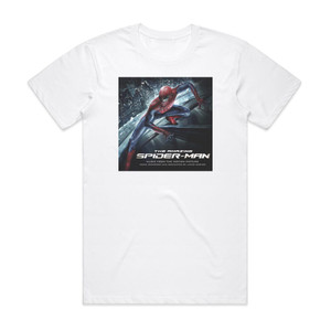 James Horner The Amazing Spider Man 2 Album Cover T-Shirt White