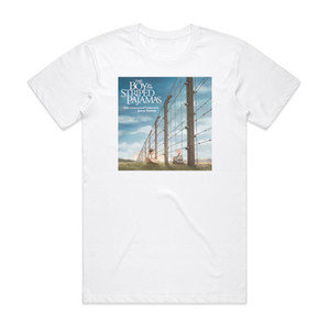 James Horner The Boy In The Striped Pajamas Album Cover T-Shirt White James Horner The Boy In The Striped Pajamas Album Cover T-Shirt White