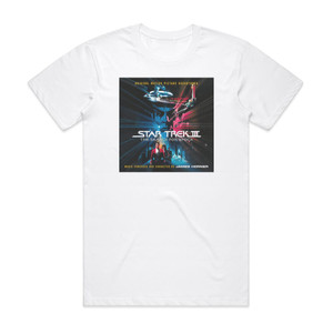 James Horner Star Trek Iii The Search For Spock 2 Album Cover T-Shirt White James Horner Star Trek Iii The Search For Spock 2 Album Cover T-Shirt White