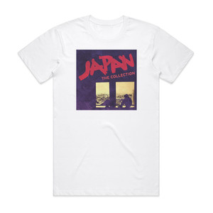 Japan The Collection 1 Album Cover T-Shirt White Japan The Collection 1 Album Cover T-Shirt White