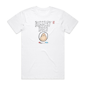 Jelly Roll Biggest Loser Album Cover T-Shirt White Jelly Roll Biggest Loser Album Cover T-Shirt White