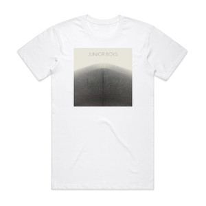 Junior Boys Its All True Album Cover T-Shirt White Junior Boys Its All True Album Cover T-Shirt White