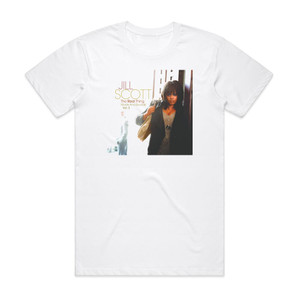 Jill Scott The Real Thing Words And Sounds Volume 3 Album Cover T-Shirt White
