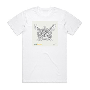 Jorge and Mateus Os Anjos Cantam Album Cover T-Shirt White Jorge and Mateus Os Anjos Cantam Album Cover T-Shirt White