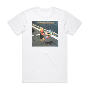 Jefferson Starship Freedom At Point Zero Album Cover T-Shirt White Jefferson Starship Freedom At Point Zero Album Cover T-Shirt White