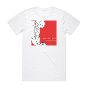 Jeromes Dream Seeing Means More Than Safety Album Cover T-Shirt White Jeromes Dream Seeing Means More Than Safety Album Cover T-Shirt White