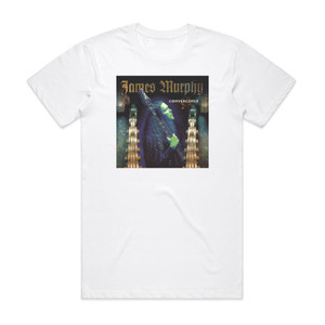 James Murphy Convergence Album Cover T-Shirt White James Murphy Convergence Album Cover T-Shirt White