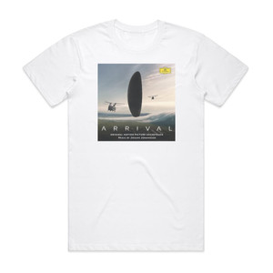 Johann Johannsson Arrival Album Cover T-Shirt White Johann Johannsson Arrival Album Cover T-Shirt White
