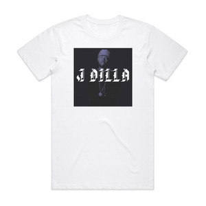 J Dilla The Diary 1 Album Cover T-Shirt White J Dilla The Diary 1 Album Cover T-Shirt White