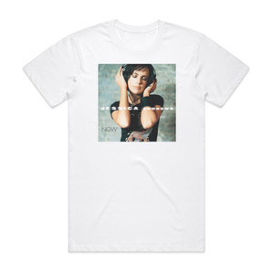 Jessica Andrews Now Album Cover T-Shirt White