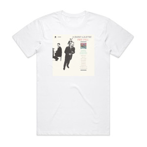 Jimmy Giuffre Free Fall Album Cover T-Shirt White