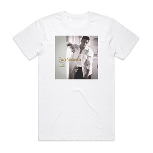 Jon Secada Heart Soul And A Voice Album Cover T-Shirt White Jon Secada Heart Soul And A Voice Album Cover T-Shirt White