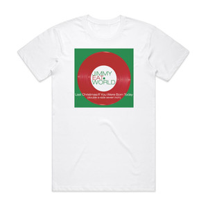 Jimmy Eat World Christmas Ep Album Cover T-Shirt White Jimmy Eat World Christmas Ep Album Cover T-Shirt White