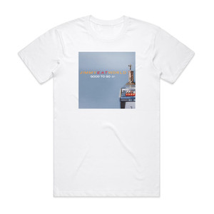 Jimmy Eat World Good To Go Ep Album Cover T-Shirt White Jimmy Eat World Good To Go Ep Album Cover T-Shirt White