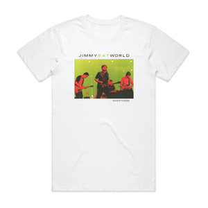 Jimmy Eat World Sweetness Album Cover T-Shirt White Jimmy Eat World Sweetness Album Cover T-Shirt White