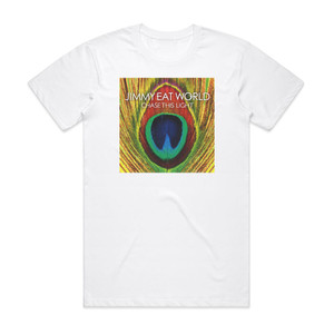 Jimmy Eat World Chase This Light Album Cover T-Shirt White Jimmy Eat World Chase This Light Album Cover T-Shirt White
