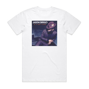 Jason Derulo If It Aint Love Album Cover T-Shirt White Jason Derulo If It Aint Love Album Cover T-Shirt White