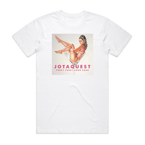 Jota Quest Funky Funky Boom Boom Album Cover T-Shirt White Jota Quest Funky Funky Boom Boom Album Cover T-Shirt White
