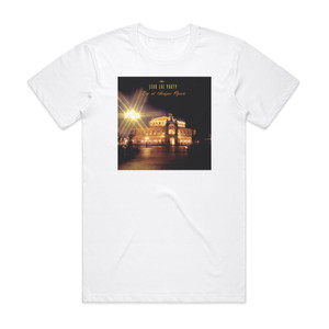 Jean-Luc Ponty Live At Semper Opera Album Cover T-Shirt White Jean-Luc Ponty Live At Semper Opera Album Cover T-Shirt White