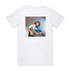 Jean-Luc Ponty A Taste For Passion Album Cover T-Shirt White Jean-Luc Ponty A Taste For Passion Album Cover T-Shirt White