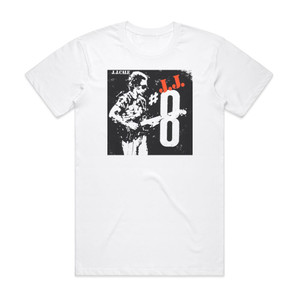 JJ Cale 8 Album Cover T-Shirt White JJ Cale 8 Album Cover T-Shirt White